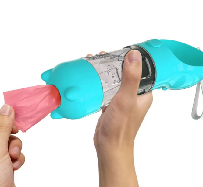 3-in-1 Portable Pet Water Bottle
